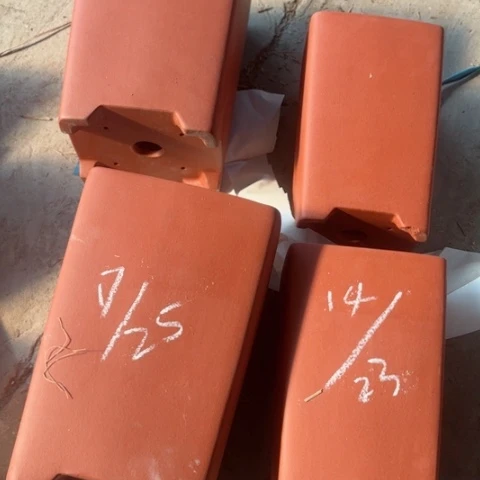 紫砂花盆110-4。2大2小。。