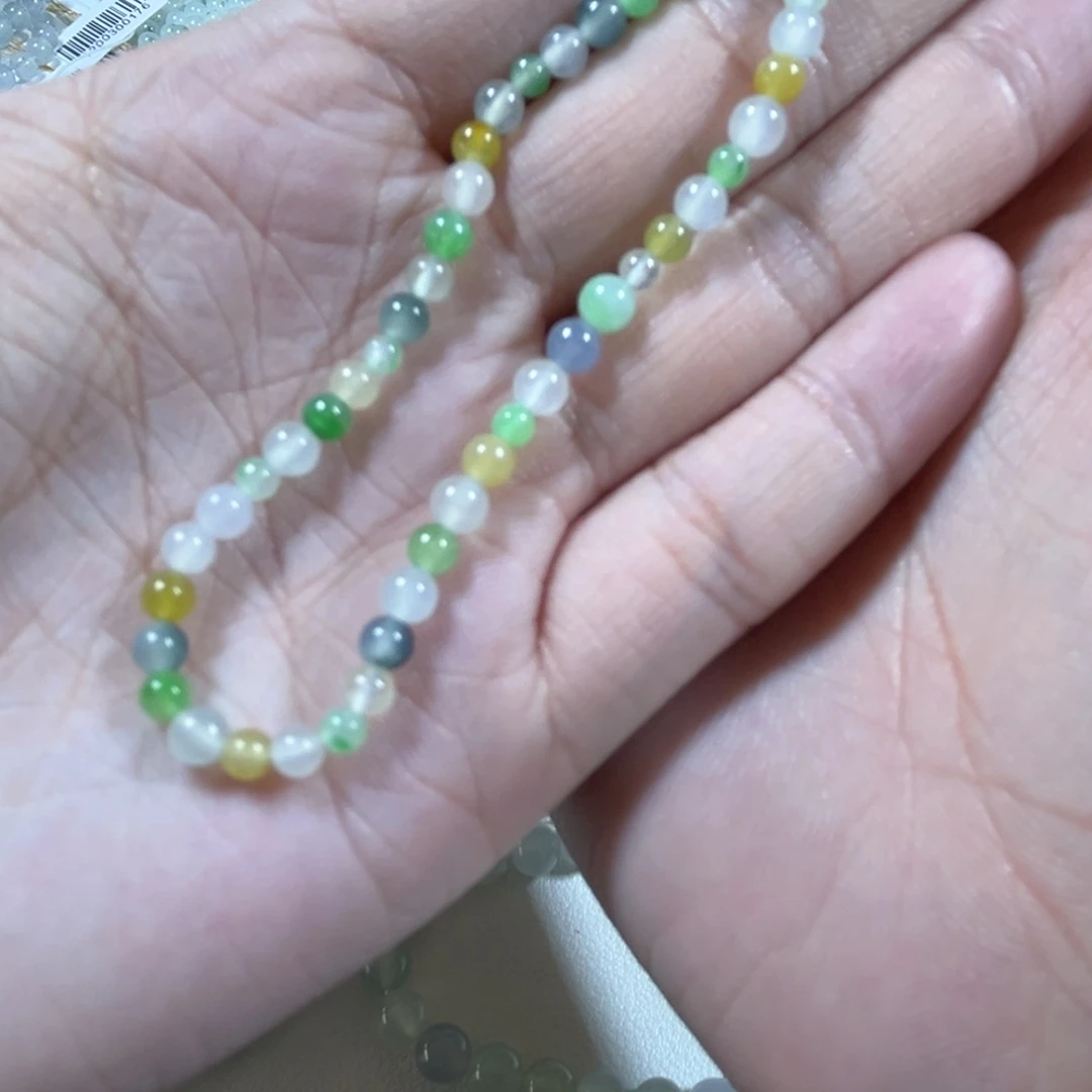 未镶嵌手串翡翠缅甸翡翠