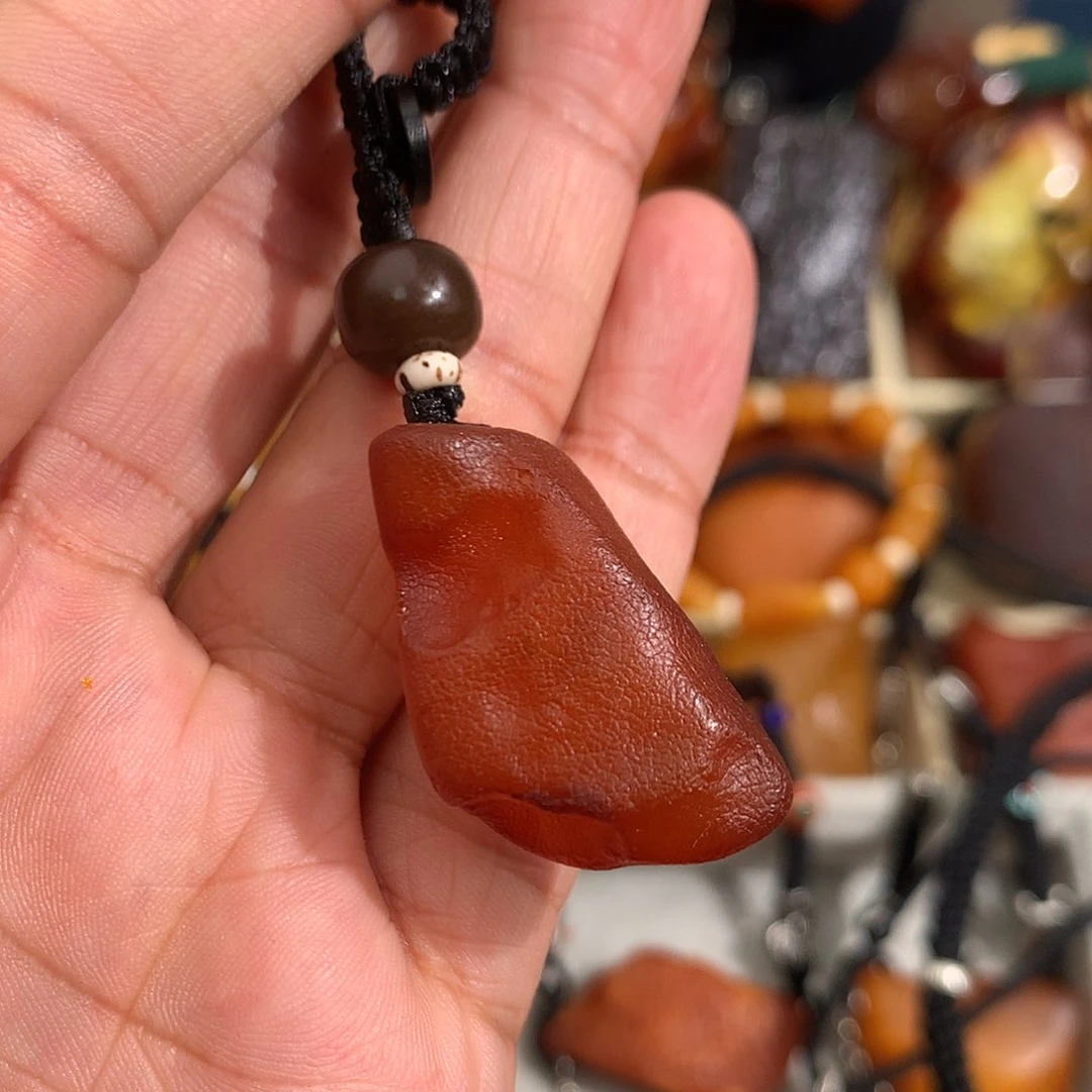 蜜蜡裸石未镶嵌你