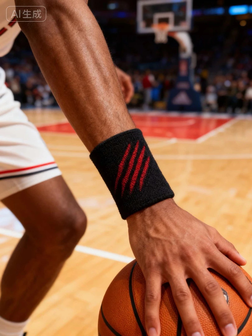 运动护腕健身吸汗高弹力防扭伤适用于羽毛球篮球乒乓球等运动