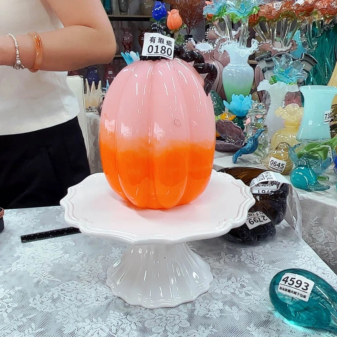 0180瑕 家悦琉璃摆件