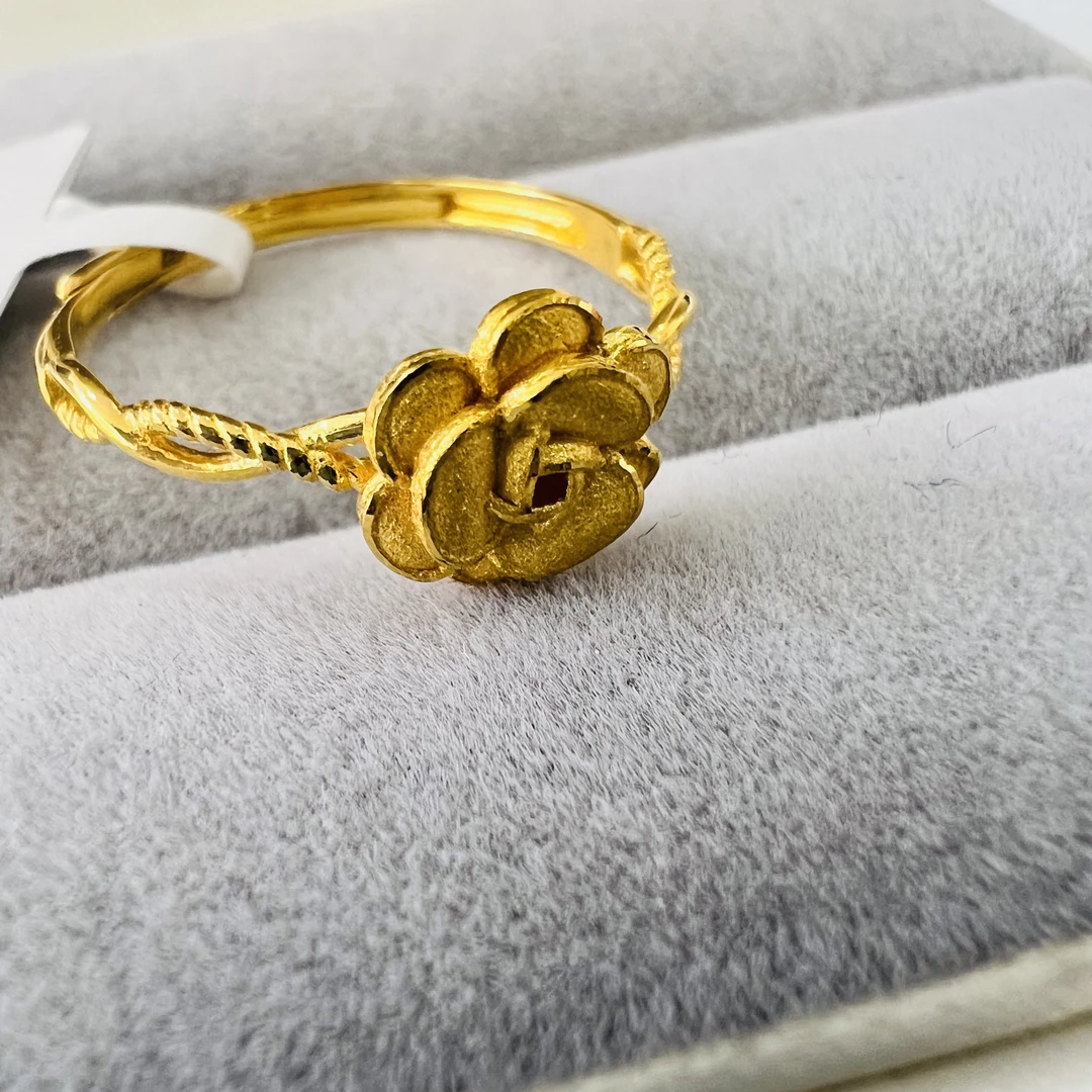 【夏夏专享】足金999饰品 时尚戒指 2.73 GP