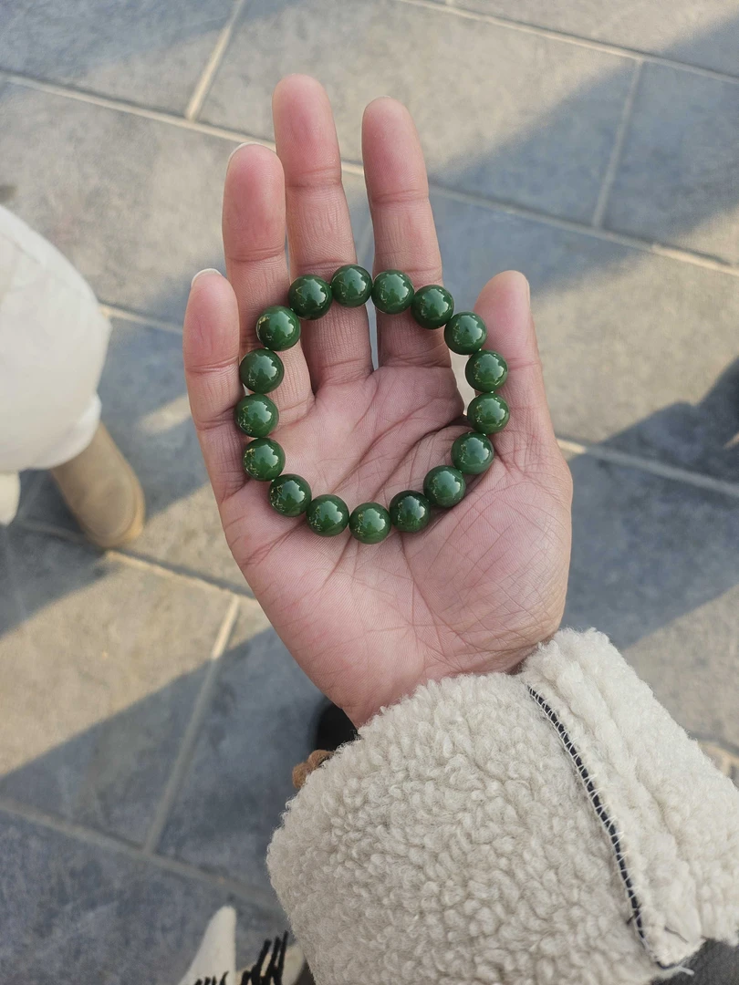 和田玉手串高端奢华款