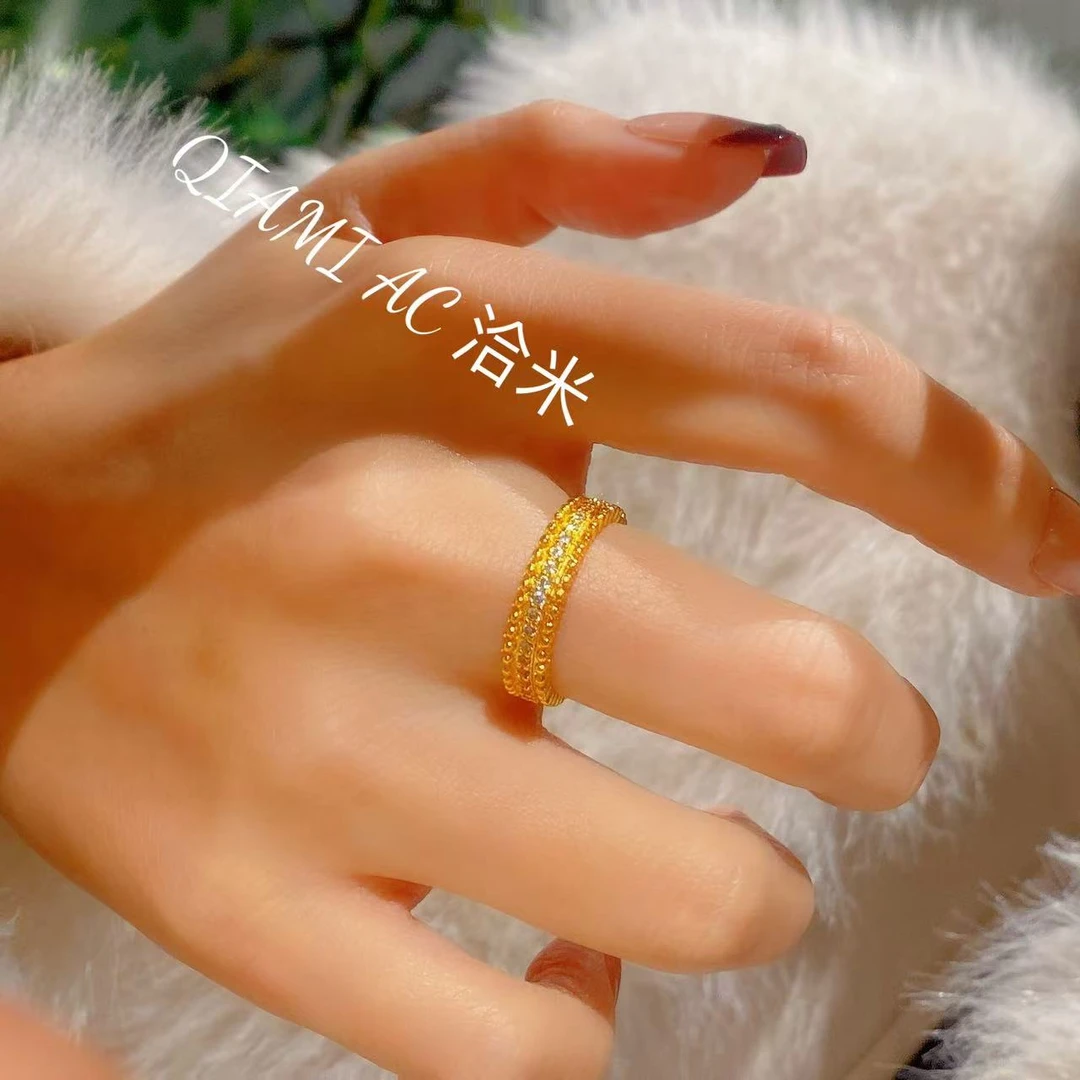 QIAMI AC 洽米高定【天河镶嵌戒】新国潮轻奢时尚年轻款