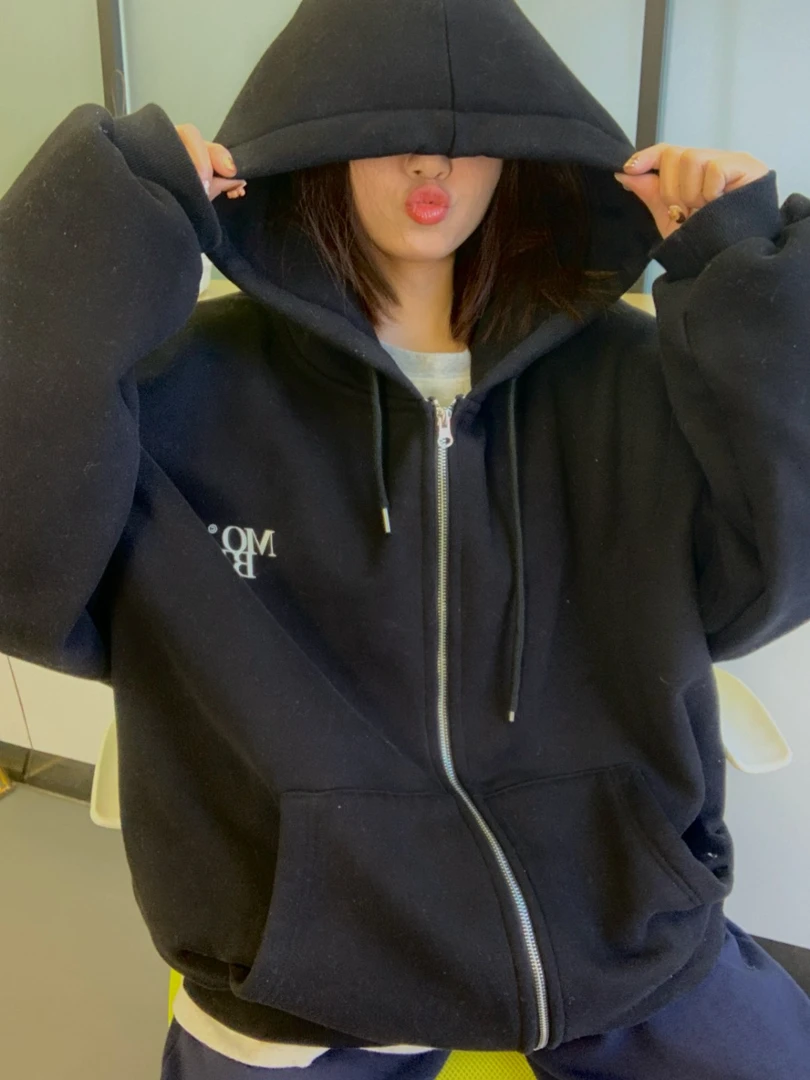 韩国东大门正品代购，连帽外套（butuibuhuan）