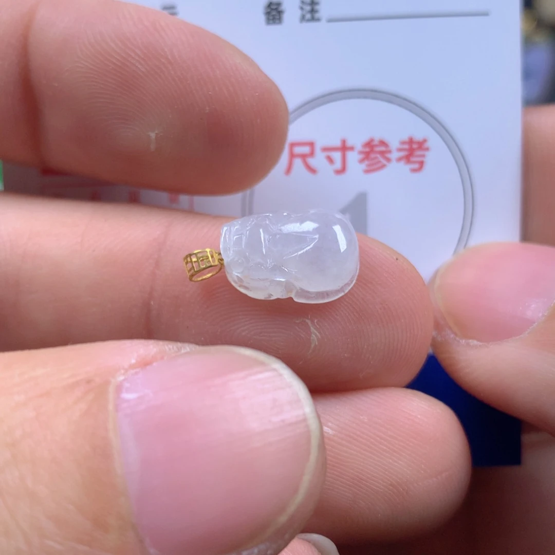 【闪购商品】翡翠颈饰18K金镶嵌翡翠