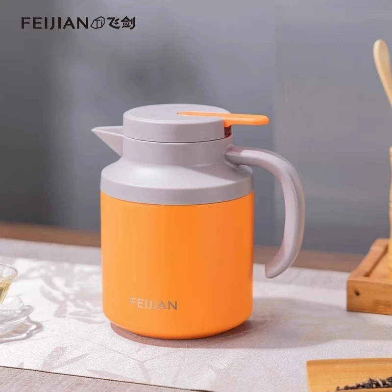 飞剑焖茶壶316不锈钢保温闷泡壶老白茶大师泡茶家用水壶养生茶壶