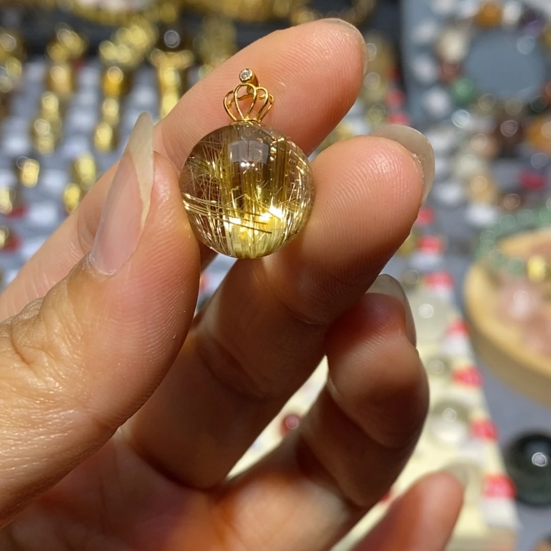 水晶手链未镶嵌吊坠