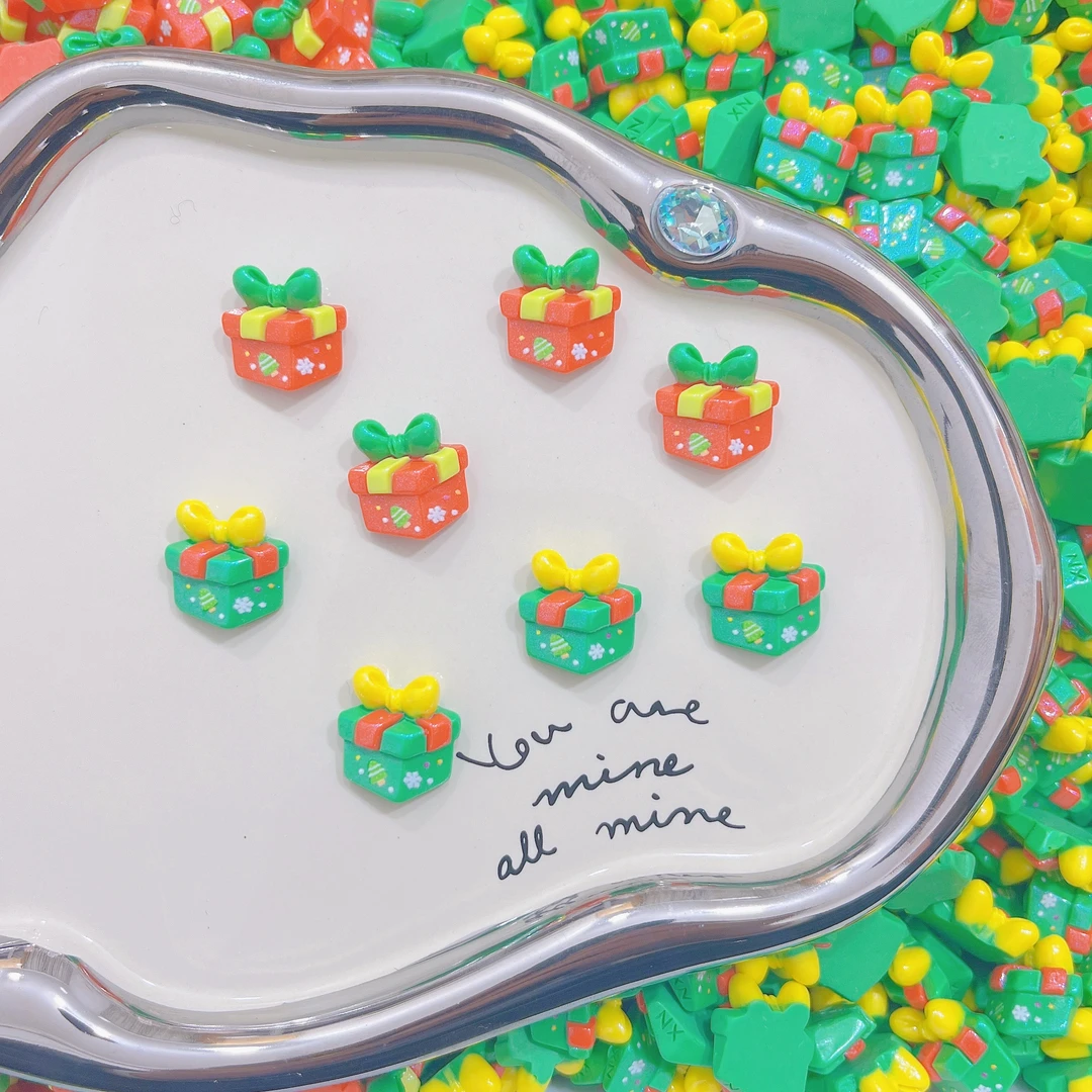 （圣诞节1号）想念可爱diy树脂树脂配件圣诞树