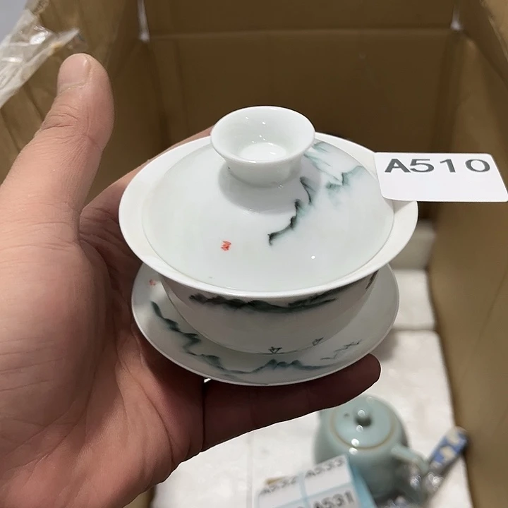 茶具默认微瑕瓷器、茶具、壶、摆件，介意勿拍