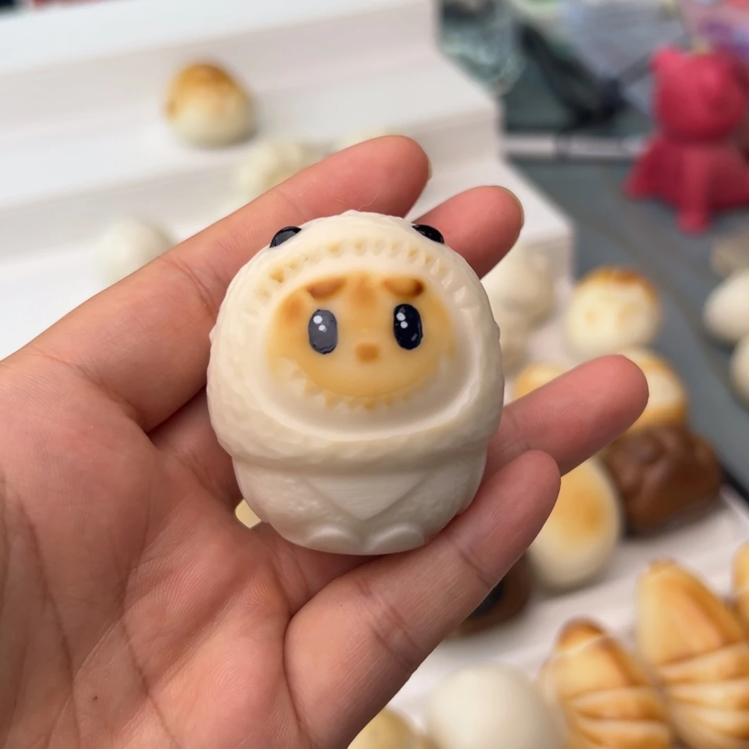 腼***蓝菩提根/象牙果把件定制拉布布