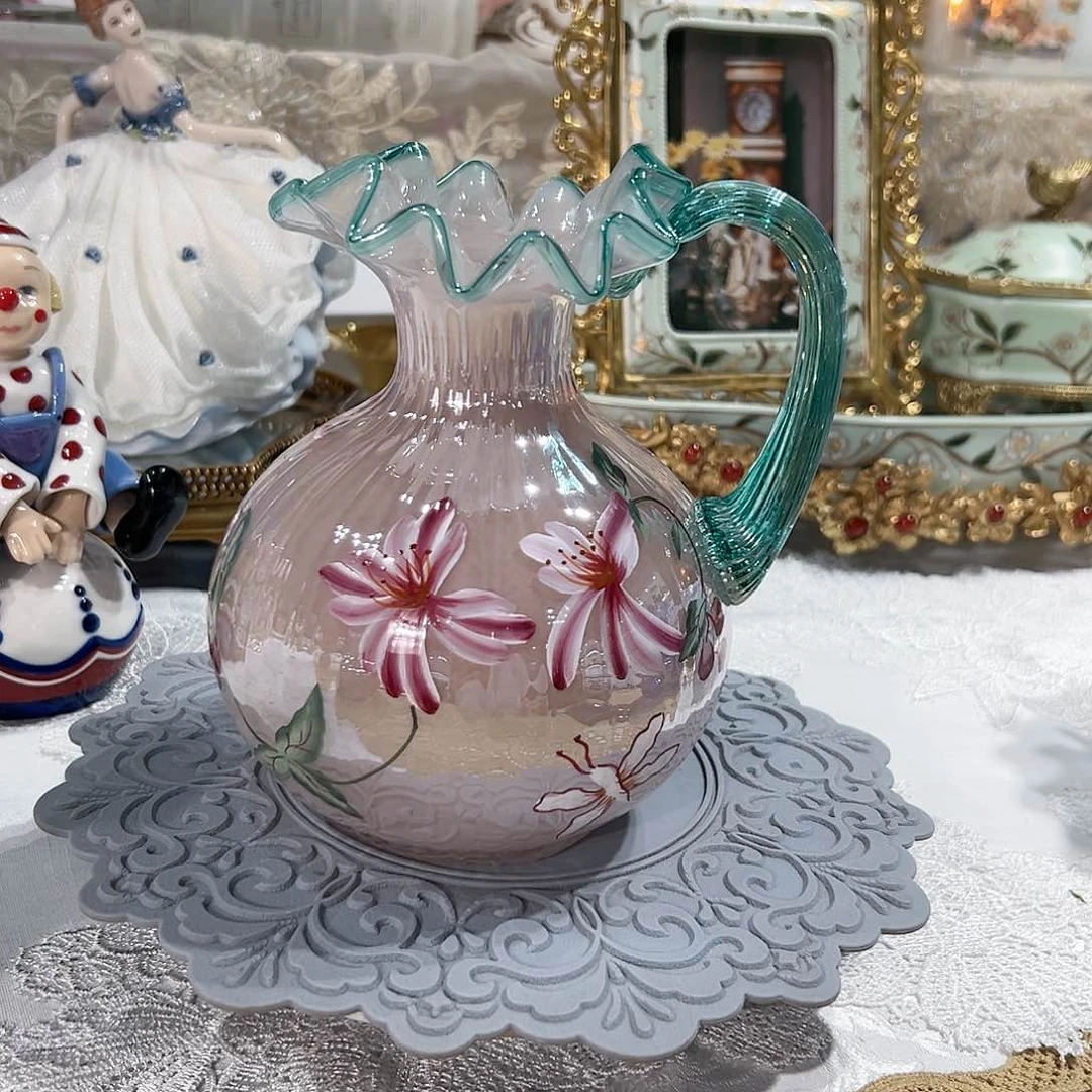 陶瓷芬顿复刻款琉璃水罐花瓶