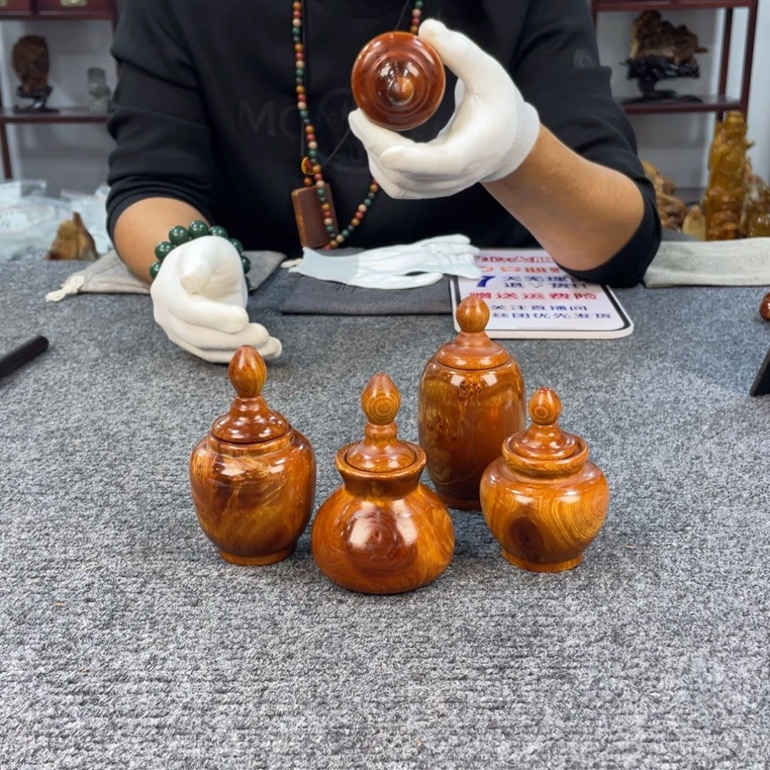 柏木（崖柏）太行崖柏，纯手工罐，到手一个，高货