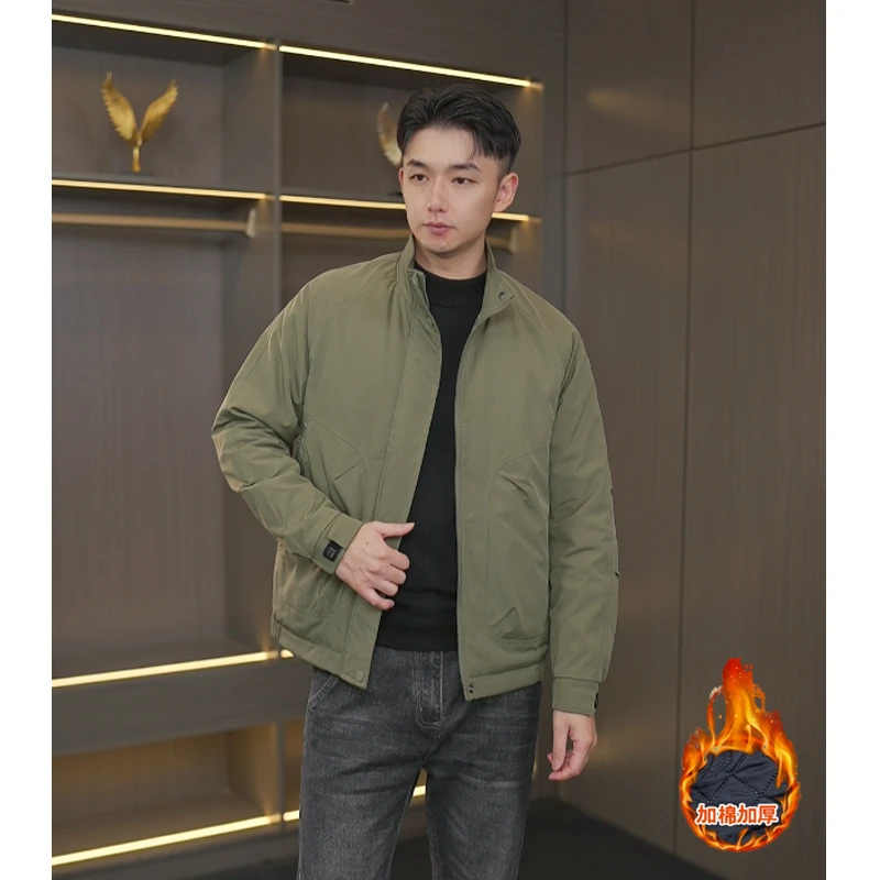 TUCANO/啄木鳥秋冬立领防风夹克加厚保暖时尚棉服潮外套男3076