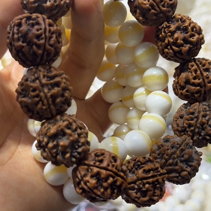 核桃手串/手链1.2金线全品