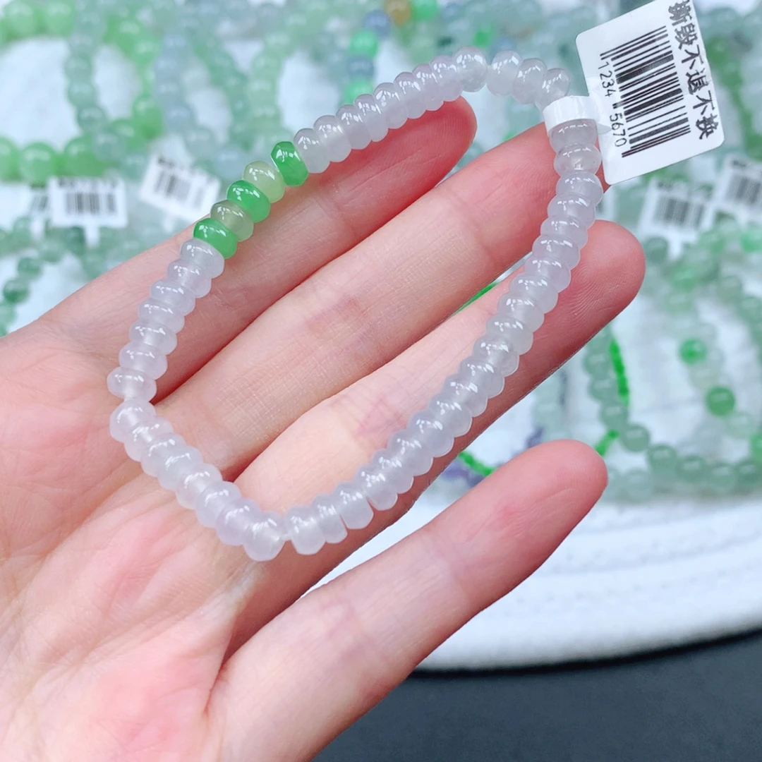 翡翠未镶嵌手链翡翠