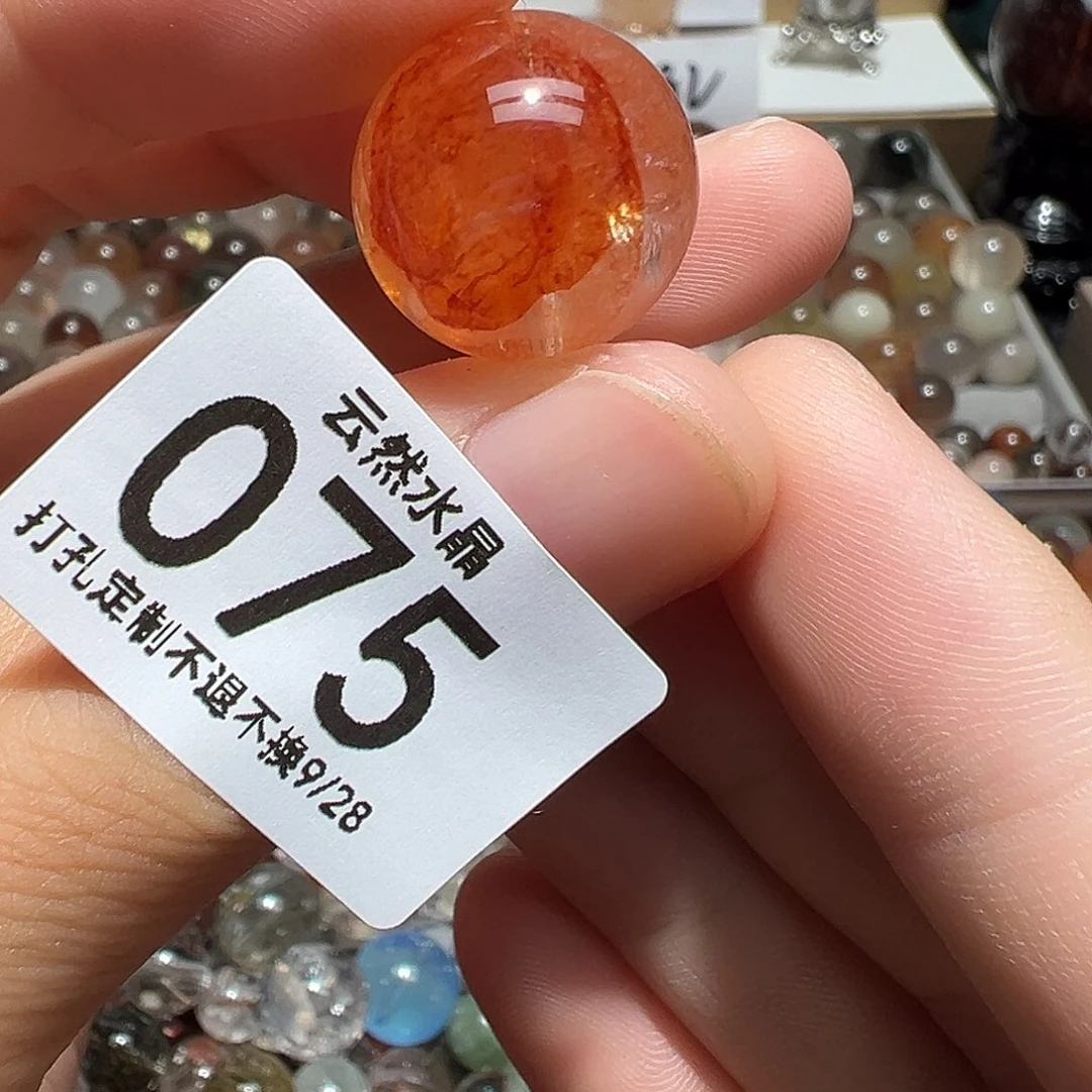 珠宝半成品水晶未镶嵌