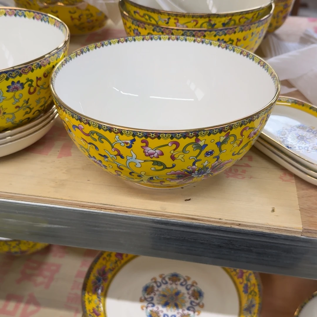 瓷景德镇珐琅彩餐具