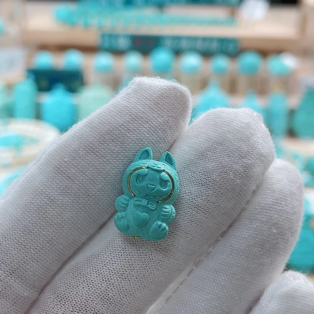 未镶嵌绿松石珠宝奇石