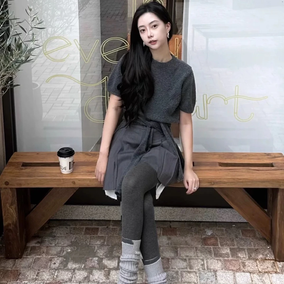 【蛋娘专属】爆款千金miu风格雷系连裤袜高腰收腹打底裤袜不掉档