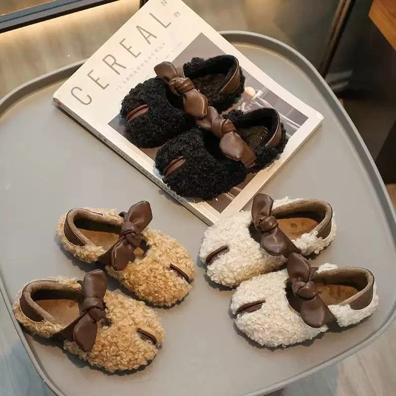 WA9903女冬季加绒厚底棉鞋新款网红爆款一脚蹬