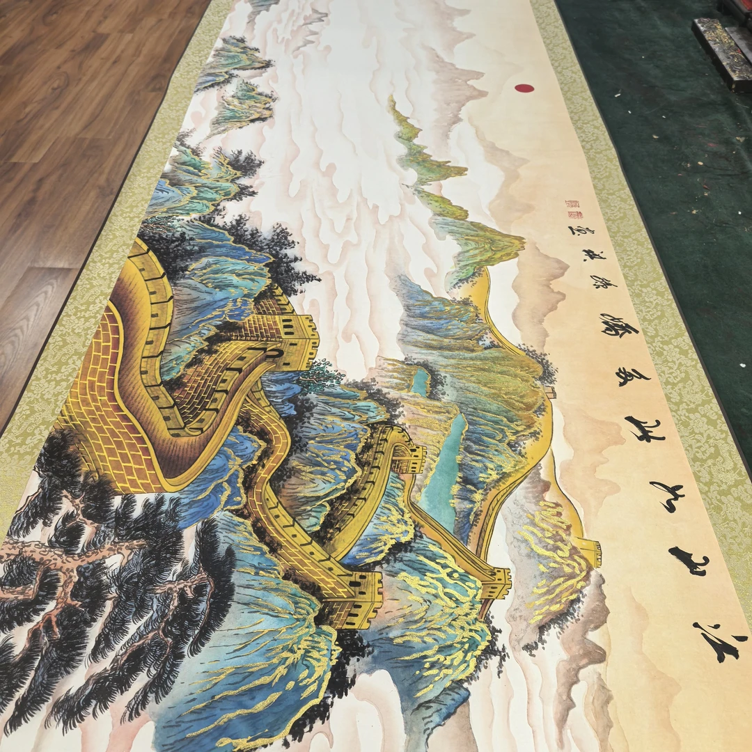 孙祺先生作品《江山如此多娇》