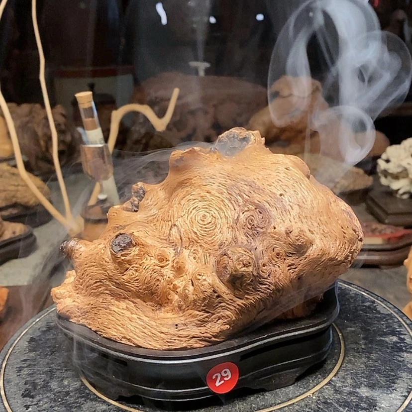 【闪购商品】29号荔枝木香炉工艺