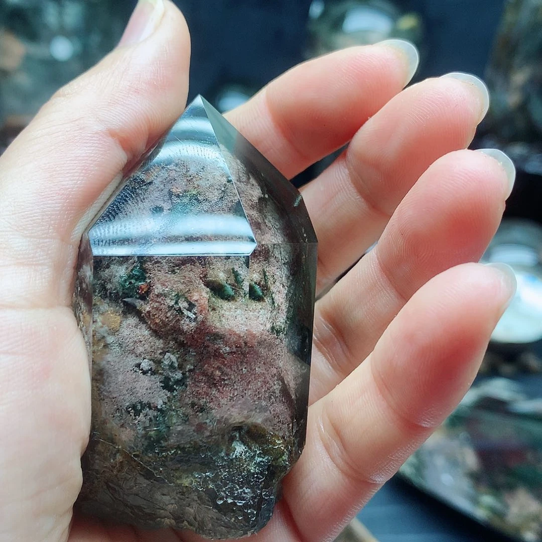 水晶珠宝半成品未镶嵌何*