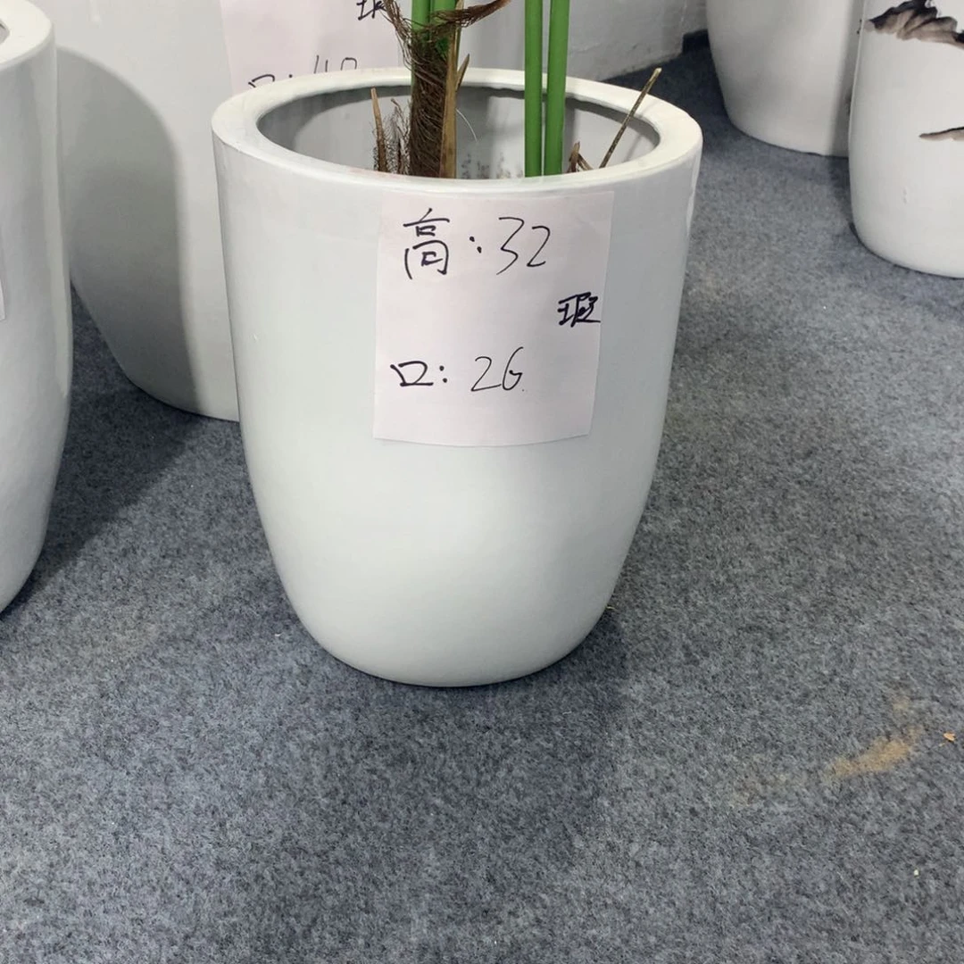 高温陶瓷花盆微瑕