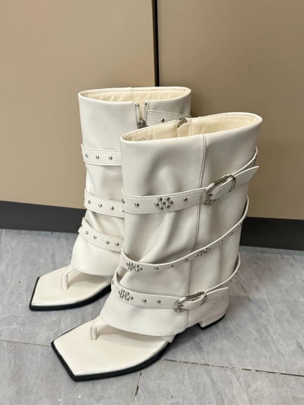 7 ·July 6/26《自留靴子》百搭自留方头靴中长款靴子