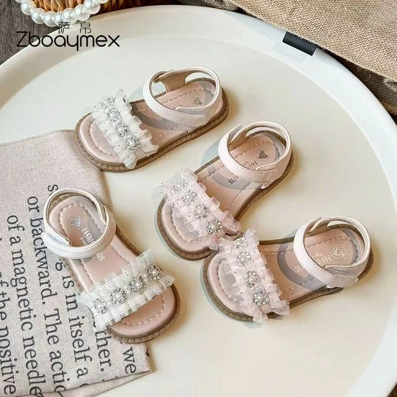 小童凉鞋女童学生夏季软底童鞋防滑休闲女孩公主鞋8818