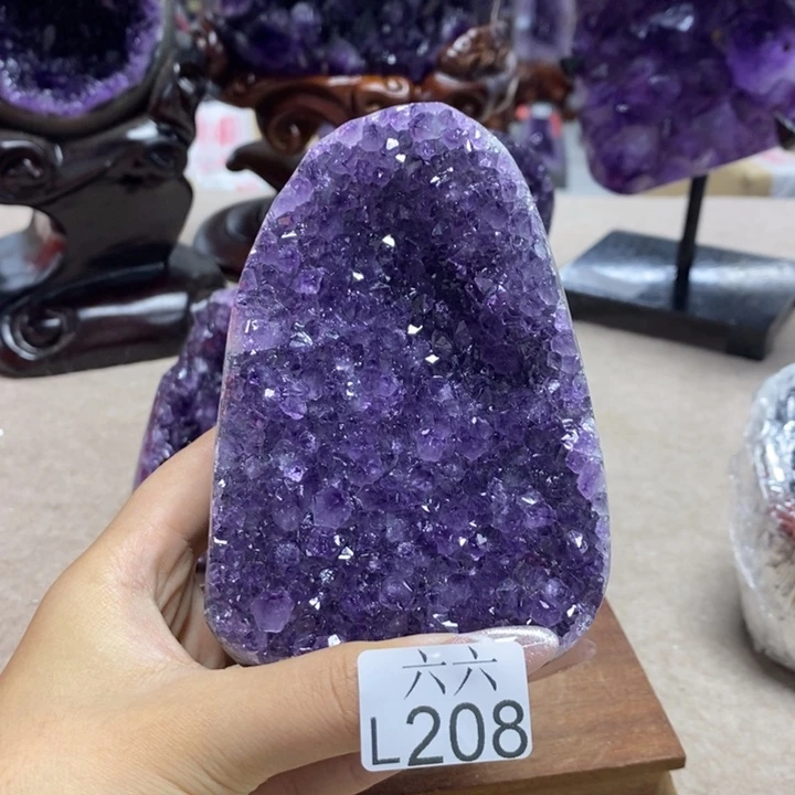 未镶嵌大型摆件（非配饰）紫晶摆件
