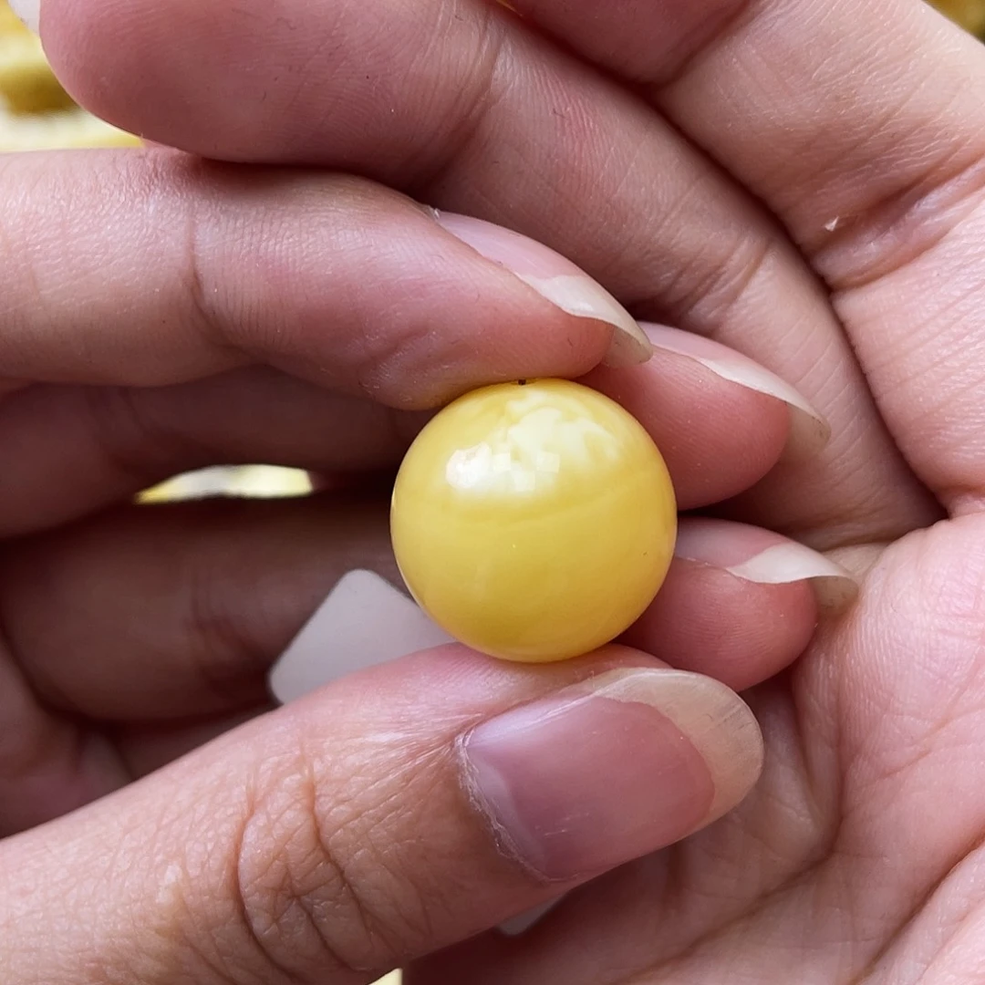 琥珀未镶嵌珠宝奇石16.3mm