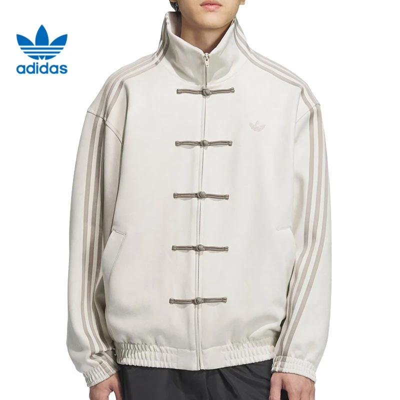 大adidas阿迪达斯三叶草男女运动休闲夹克外套JZ9944