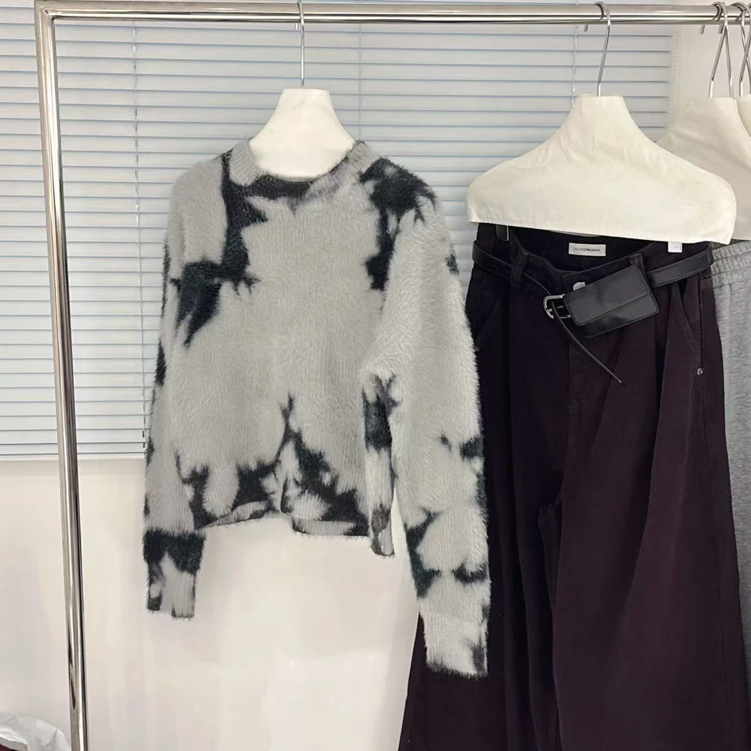 【ARONG阿荣家】毛衣33380-灰色-F