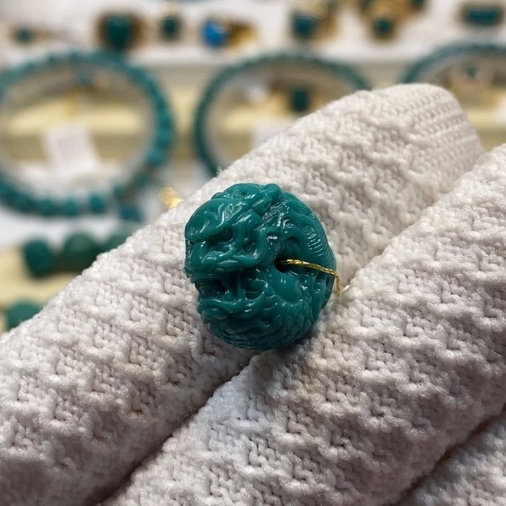 绿松石珠宝奇石未镶嵌AAA21