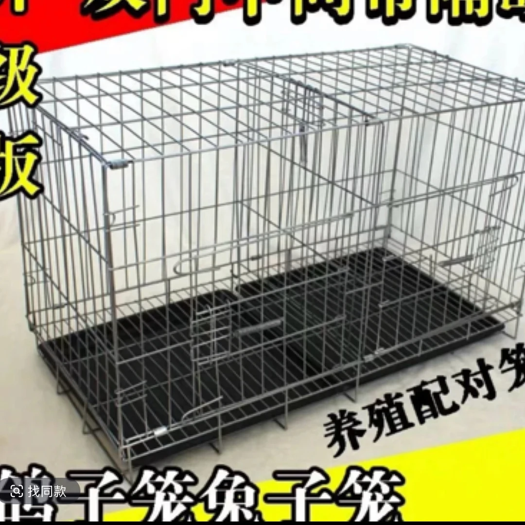 家用大号带隔断鸽子繁殖笼80x45高x40宽