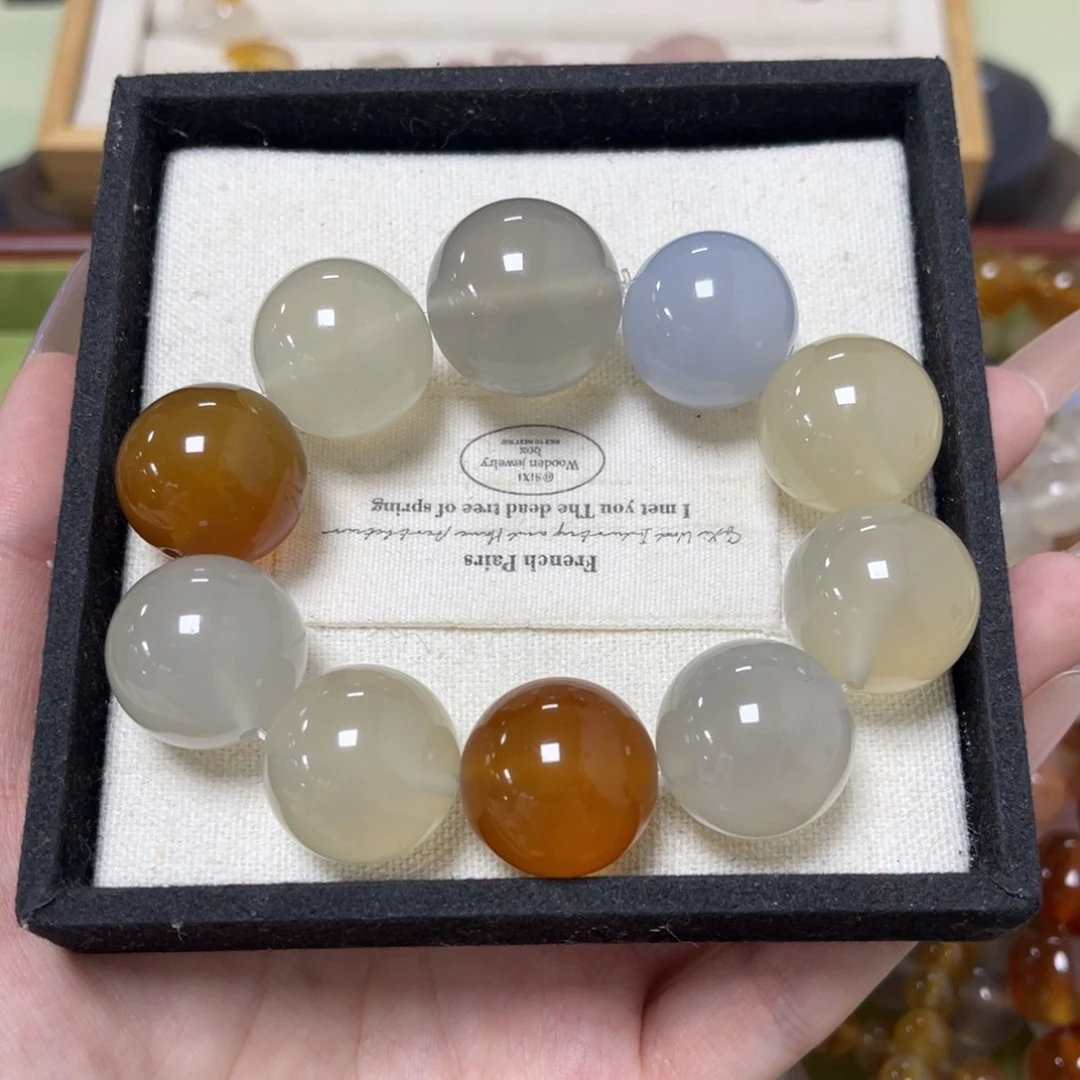 玛瑙/玉髓合金手链