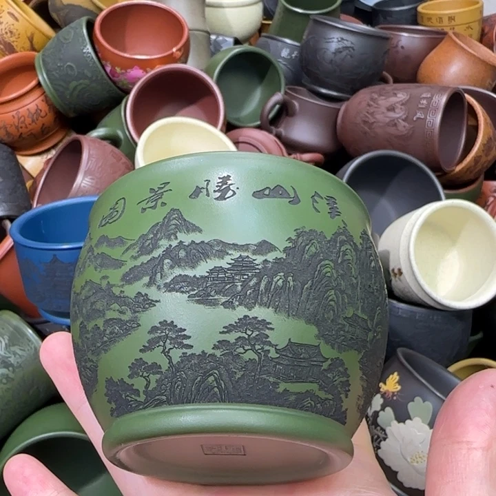 茶杯紫砂全手工紫砂