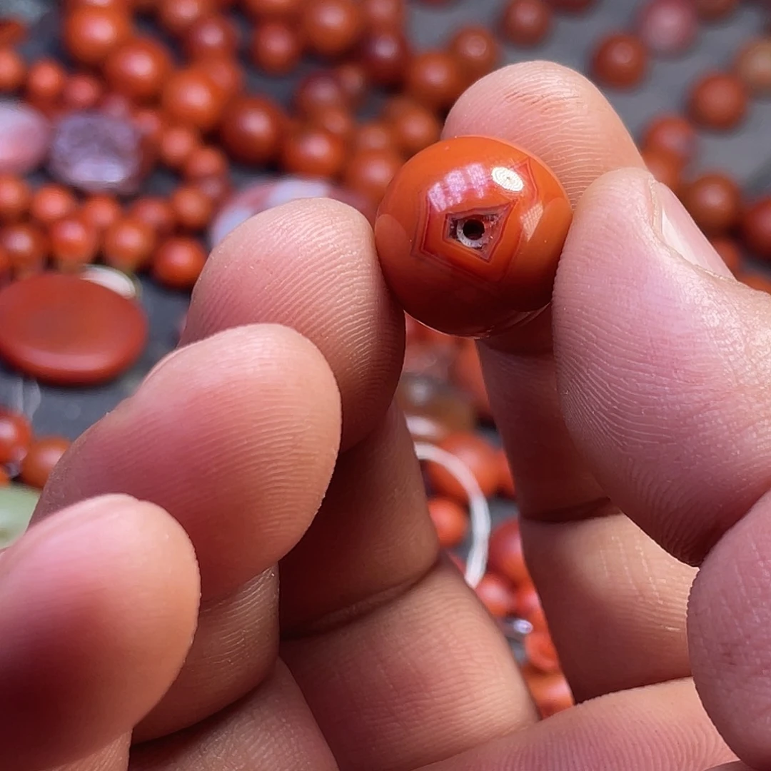 @***生南红玛瑙珠子未镶嵌