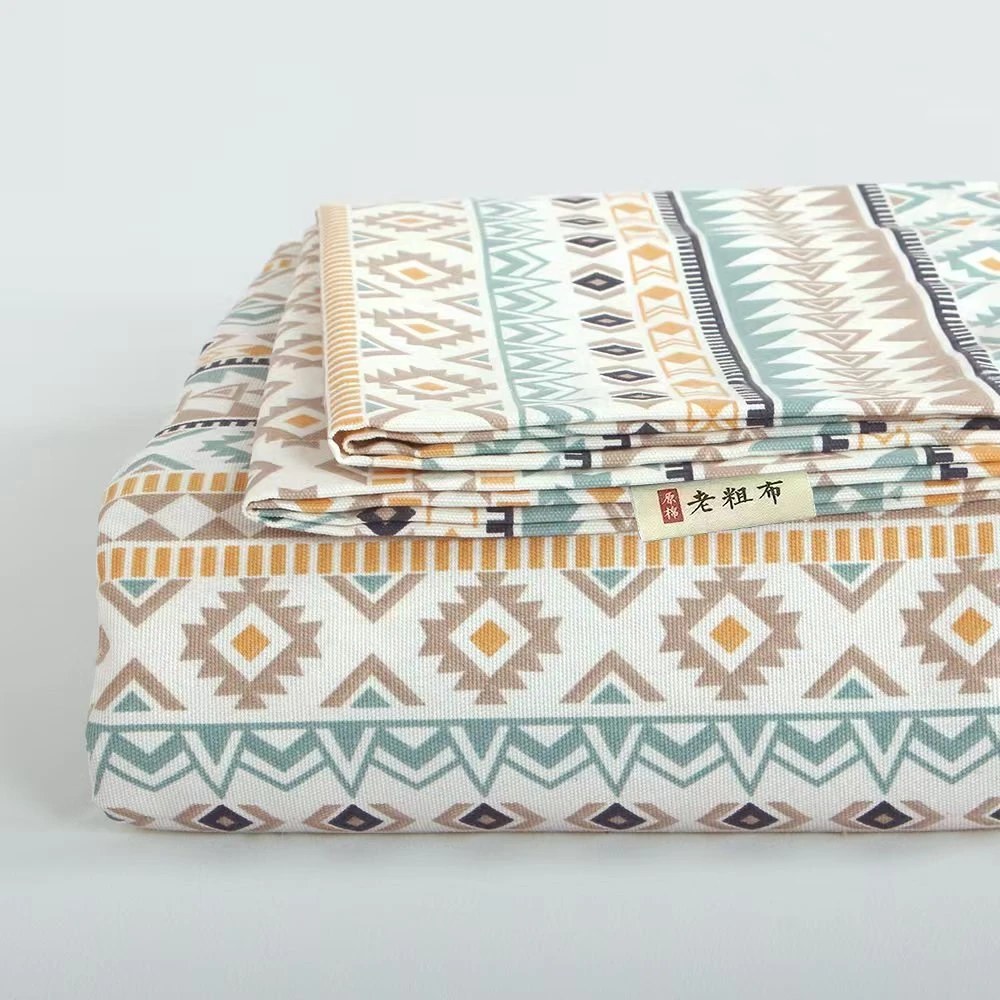 老粗布床单亲肤舒适透气