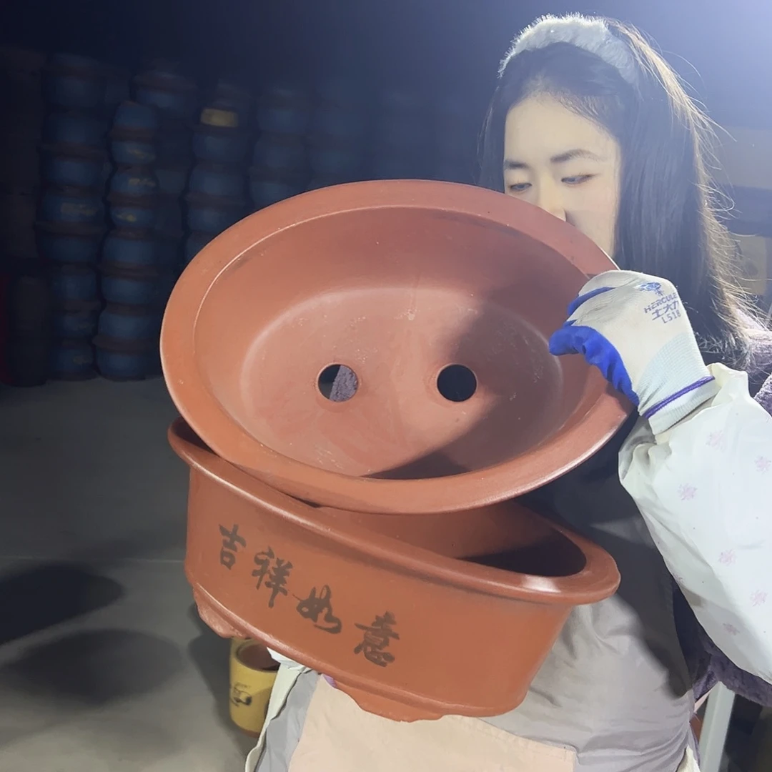 38+38红椭圆花盆花盆花盆