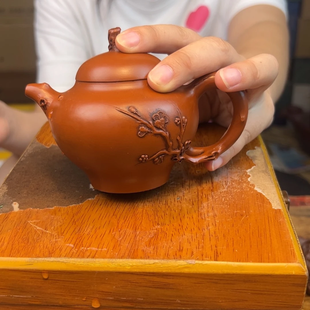 茶壶紫砂狮***紫砂壶手工