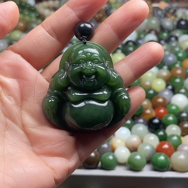 未镶嵌和田玉车挂