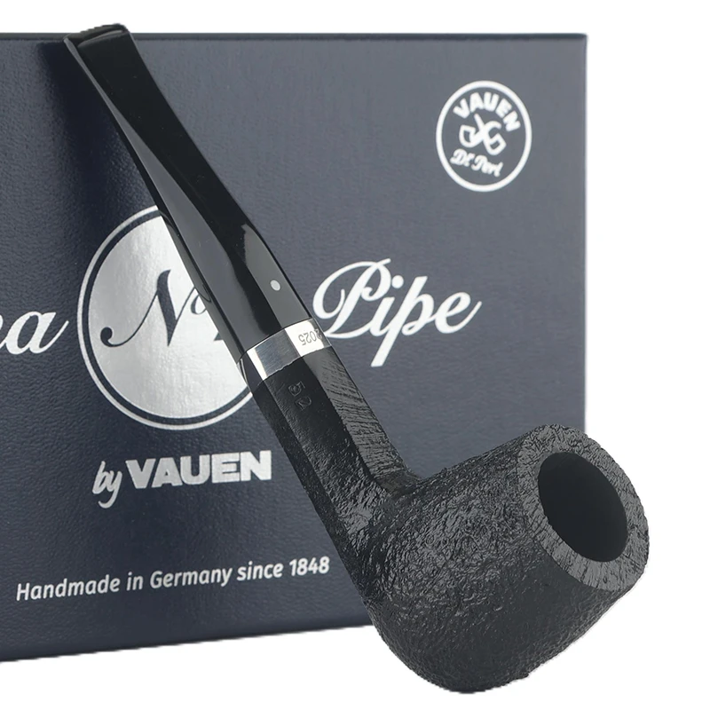 云鹤烟都Vauen德国进口石楠木2025年中国斗系列503黑色喷砂