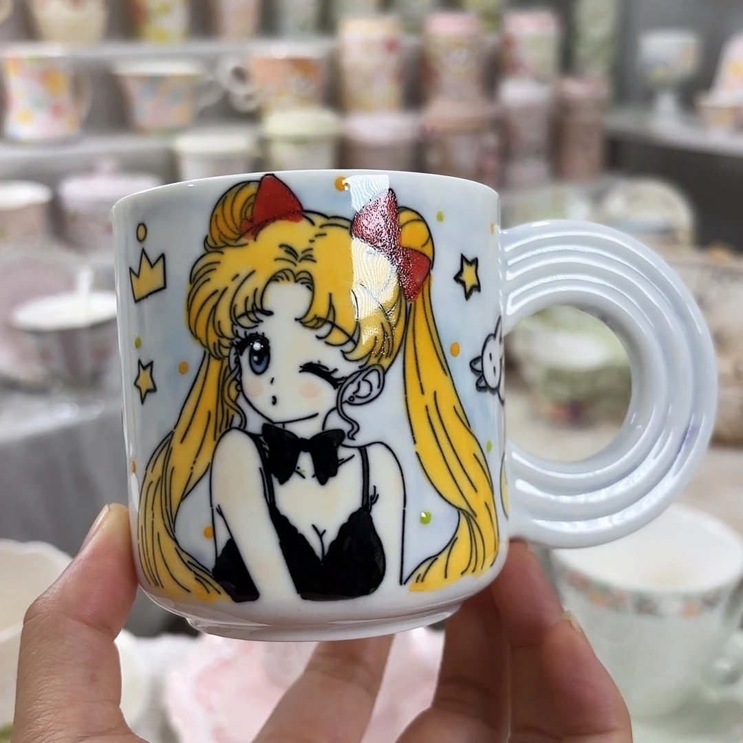 手绘创意高温釉下彩陶瓷