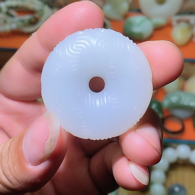 【闪购商品】未镶嵌和田玉（白玉）挂件