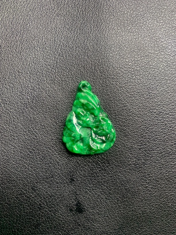 时尚翡翠来福吊坠