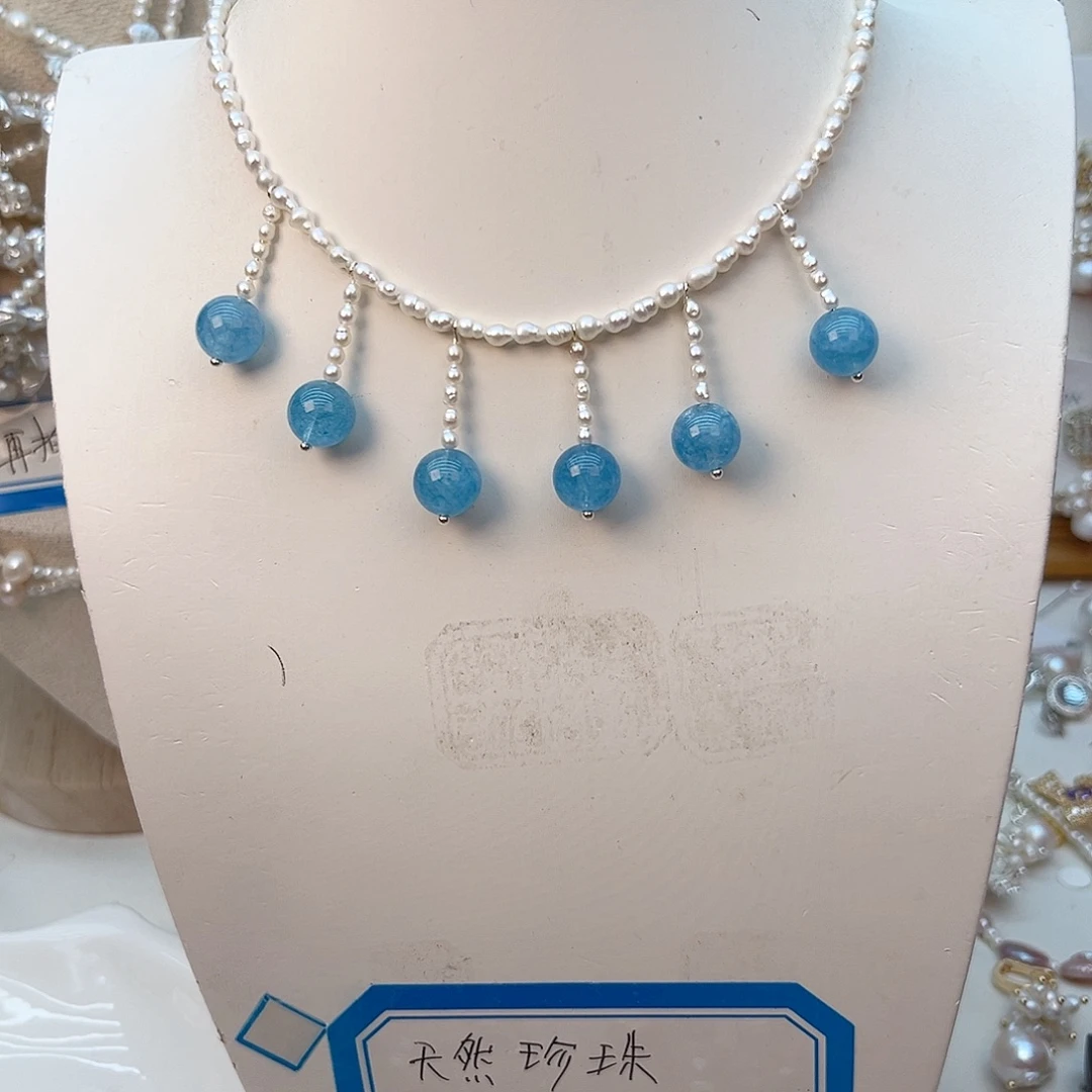 未镶嵌颈饰淡水珍珠