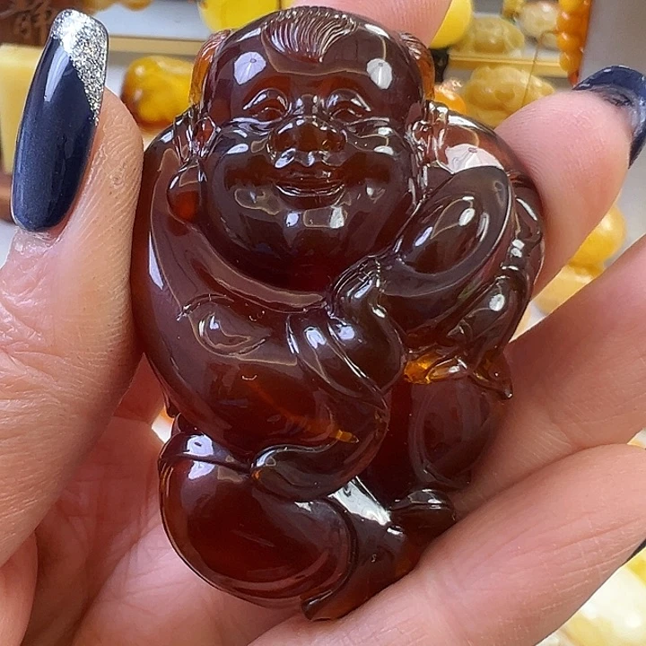 蜜蜡颈饰未镶嵌蜜蜡